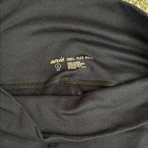Aerie Chill Play Move Black Leggings